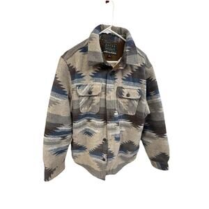 Jachs New York Sherpa Over shirt / Winter Jacket Mens M